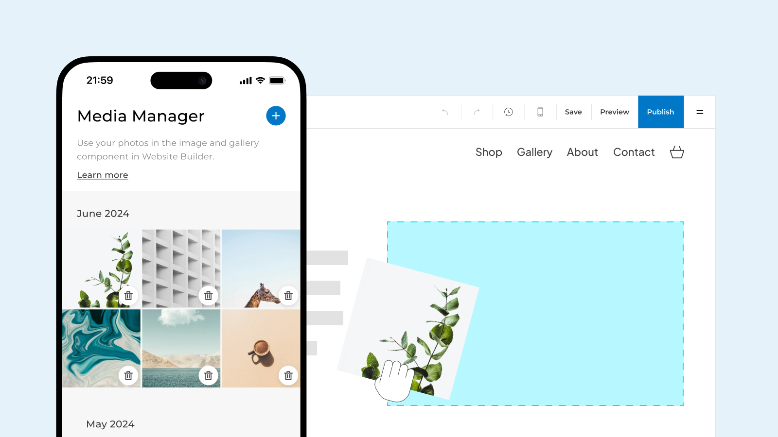 Easy image uploads with Media Manager in the Companion App